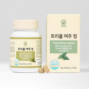 휴나인 국내산 트리플 미숙 여주 주정 추출물 돼지 감자 60정, 36g, 1개