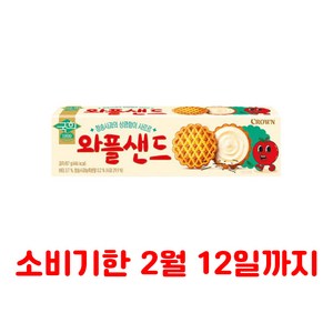 크라운 국희 와플샌드, 87g, 6개