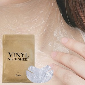목주름팩 비닐 넥마스크팩 100매 목팩 일회용 시트 커버, 100개입, 1개