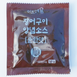 심가네 장어 소스 간장소스 순한맛 (단독구매 불가), 50g, 1개