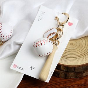 [핸드메이드] 플레이 베이스볼 키링, 본상품, 1개