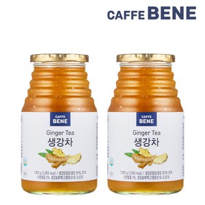 [카페베네] 깊고 진한 과일청 생강차 1kg + 1kg / 총 2kg, 1개입, 2개