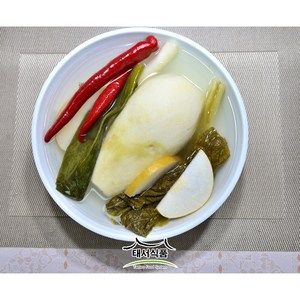 태서식품 태백고원 지장수동치미, 3kg, 1개