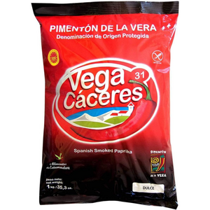 Vega Cacees Sweet smoked papika 베가카세레스 스위트 스모크드 훈제 파프리카 가루 1kg, 1개