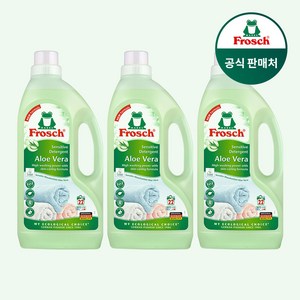 [김혜자 세제] 프로쉬 독일 세탁세제 알로에베라 1.5L 3개