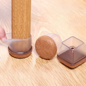 도톨이 테이블 의자 층간소음방지 체어슈즈 8p, 원형 체어슈즈, 8개