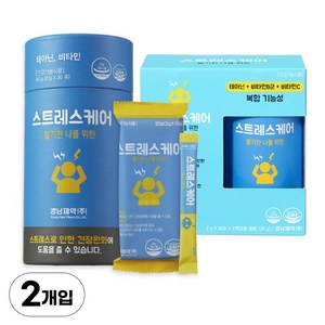 경남제약 스트레스 케어 30포, 2개, 60g