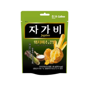 자가비 와사비소금맛, 12개, 45g