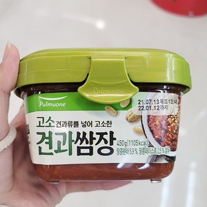 풀무원 [홈플러스]풀무원_찬마루고소견과쌈장_450G x 2개, 450g