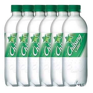 칠성사이다 PET, 500ml, 6개