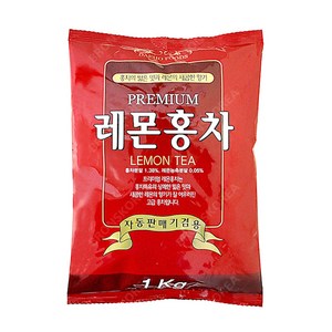 대호 레몬홍차 1kg X 12개(1박스) 자판기용 아이스티 에이드 복숭아, 12개입, 1개