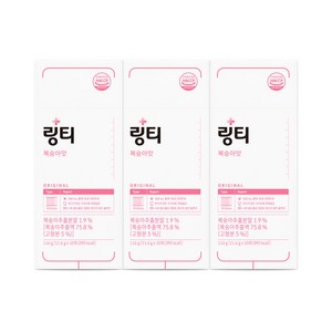 링티 수분 충전 비타민C 보충 복숭아맛 11.6g x 10포 x 3박스 30일분, 30개