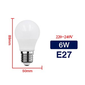 usb전구 LED 전구 램프 E27 E14 3W 6W 9W 12W 15W 18W 20W 24W Lampada AC 220V 230V 240V Bombilla Spotlight Co, [07] 220v-E27-9W, [02] Wam White, 1개