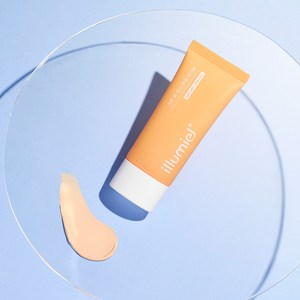 일루미엘 스킨 핏 톤업 선크림 SPF 50+ PA++++ 무기자차, 1개, 50ml