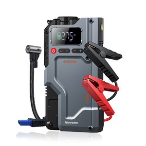 [GENKA] 독일기술 고성능 자동차 점프스타터 카스타터 배터리 방전 밧데리 점프선 점프, 12000mAh, 1개