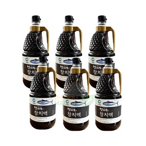 청정원 맛선생 참치액, 2.1L, 6개