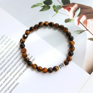 박씨상방 실버 925 플라워 컷팅호안석 원석 팔찌 천연석 금전운 재물 여자 남자 커플팔찌