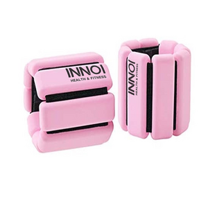 INNOI 중량밴드 손목 발목아령 모래주머니 WHE500G, 핑크, 1kg