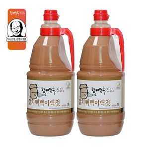 [김명수젓갈]갈치뻑뻑이액젓 1.8L 2개(15시 이전 주문건 당일출고), 2개