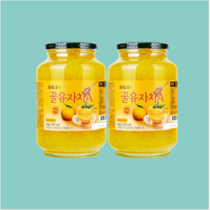 담터 꿀유자차, 2kg, 1개입, 2개