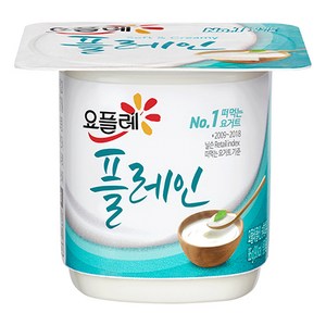 빙그레 요플레 플레인 85g x 12개, 48개