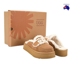 Australian UGG OZWEAR 어그 털슬리퍼 펀케트 겨울 양털 실내화 밴딩 남녀 공용 어그슬리퍼 OB983