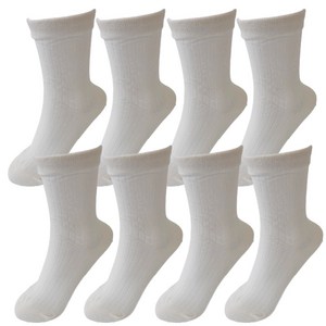 고져스 여성용 넓은 골지 중목 양말 8족