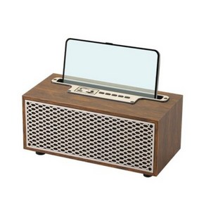 엑토 앤틱 레트로 우드 캠핑 블루투스 스피커 BTS-52