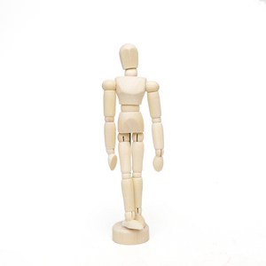 오꿈 데셍 원목구체관절 나무목각인형, 01 관절인형 (15.5cm)