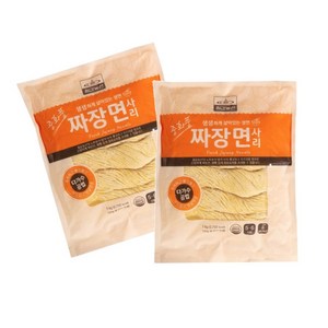 짜장면사리(생중화면) 칠갑농산 1Kg, 2개