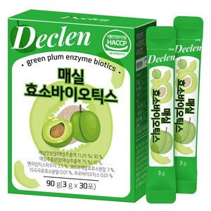 디클렌 매실효소 소화 효소 프로바이오틱스, 90g, 1개