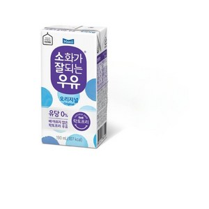 매일 소화가 잘되는 우유, 190ml, 10개