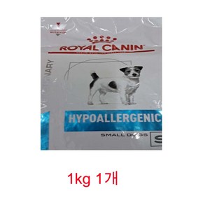 로얄캐닌 강아지 하이포 알러제닉 스몰 1Kg, 곡물, 1개