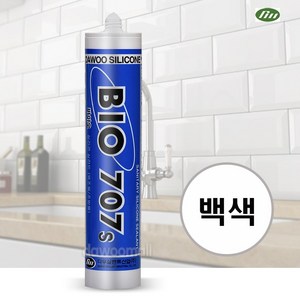 *다우몰* 바이오 실리콘 욕실용 주방용 싱크대 방수 곰팡이방지용 + 반코팅장갑, 1개