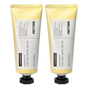 2개)프리티스킨 캐모마일 로맨틱 퍼퓸 핸드크림100ml, 2개, 100ml