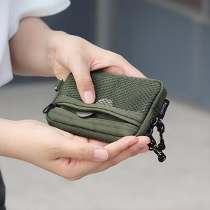 에가든 트래블러 월렛 여행용 나일론 카드 지퍼 지갑