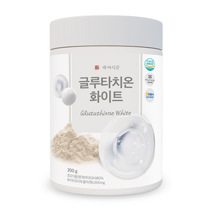 백세식품 글루타치온 화이트 분말 200g통 HACCP 인증제품, 200g, 1개