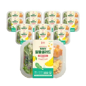 1am 토핑잇 알뜰샐러드 오믈렛칙피스, 180g x 15팩, 15개, 옵션선택
