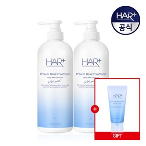 [헤어플러스] 단백질 본드 모이스트 트리트먼트 700ml X2개 (+단백질 트먼 50ml 증정), 2개, 상세 설명 참조