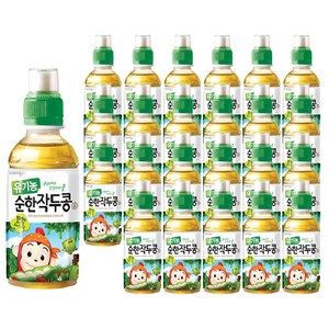 웅진 코코몽 유기농 순한 작두콩차, 200ml, 24개