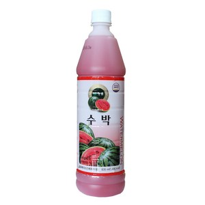 청솔 수박 원액 835ml / 음료베이스, 1개