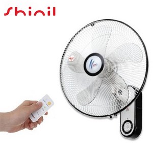 신일 벽걸이 선풍기 리모컨 써큘레이터 업소용 벽선풍기