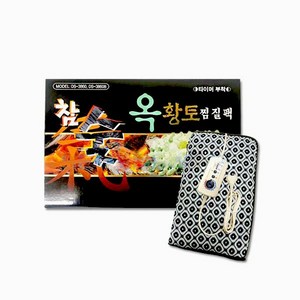 대신전자 참숯 옥 황토 찜질팩 DS-3860H, 1개