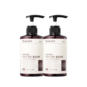 비네이쳐스 아누카리치 탈모 샴푸, 2개, 480ml