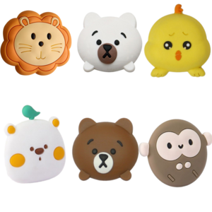 DTF 문콕 문쾅 방지 도어 쿠션 패드 방꾸 인테리어 스티커, 6개 1세트