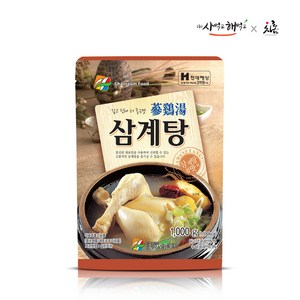 [차오름푸드] 건강식 삼계탕 1kg x 5개 사먹고 해먹고 보양식