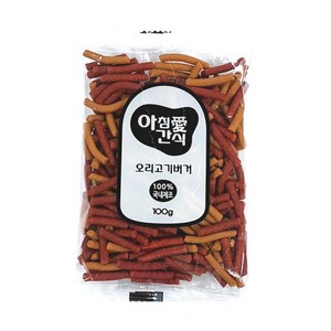 아침애간식 애견용 버거, 오리고기버거100g, 1개