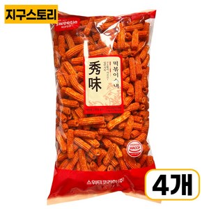 원하프떡볶이스낵1kgx4개(박스)/삼천리총알배송, 1kg, 4개