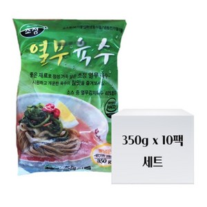 초정 열무육수 350g, 10개