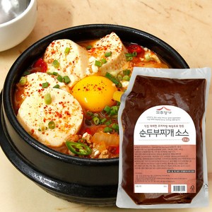 고추명가 순두부찌개 양념 업소용소스 2kg 식자재, 1개